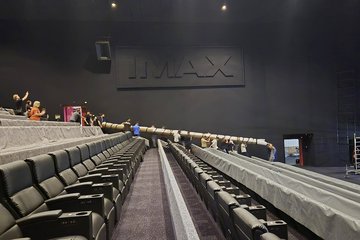 Die empfindliche IMAX-Leinwand