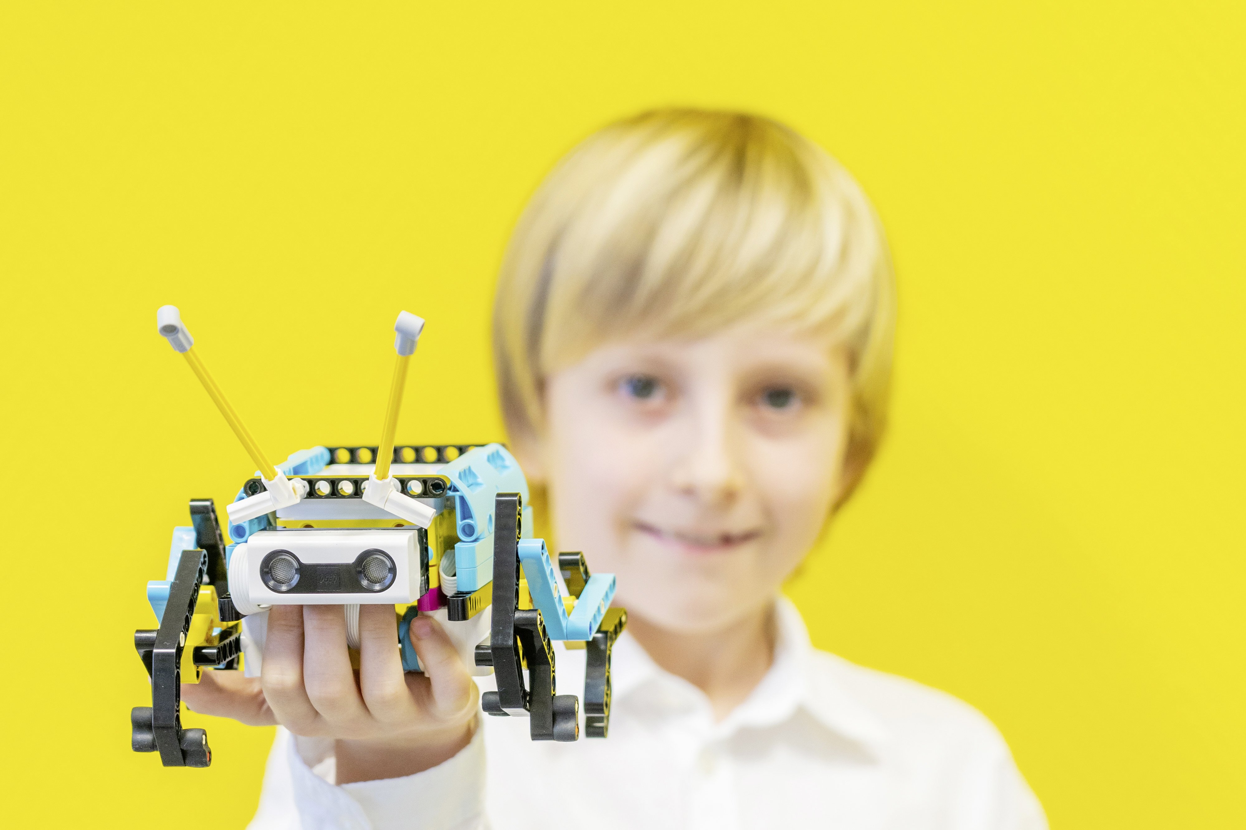 Nach langem Tüfteln hat auch diese Roboter- Spinne laufen „gelernt“