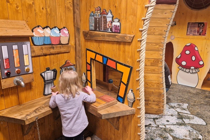 Die Indoor- Spielwelt der Bühlmaus ist einer der Lieblingsorte vieler Kinder