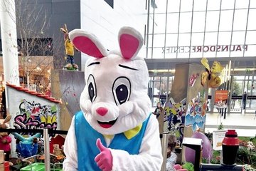 Osterhase im Paunsdorf Center
