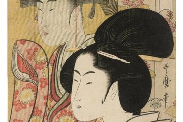 Kitagawa Utamaro entwarf Ende des 18. Jahrhunderts seine Serie junger Frauen