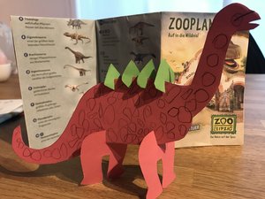 Bastel-Dino Familie Rettberg