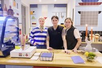 Stine Voss, Jule Eretier und Flora Löhrs