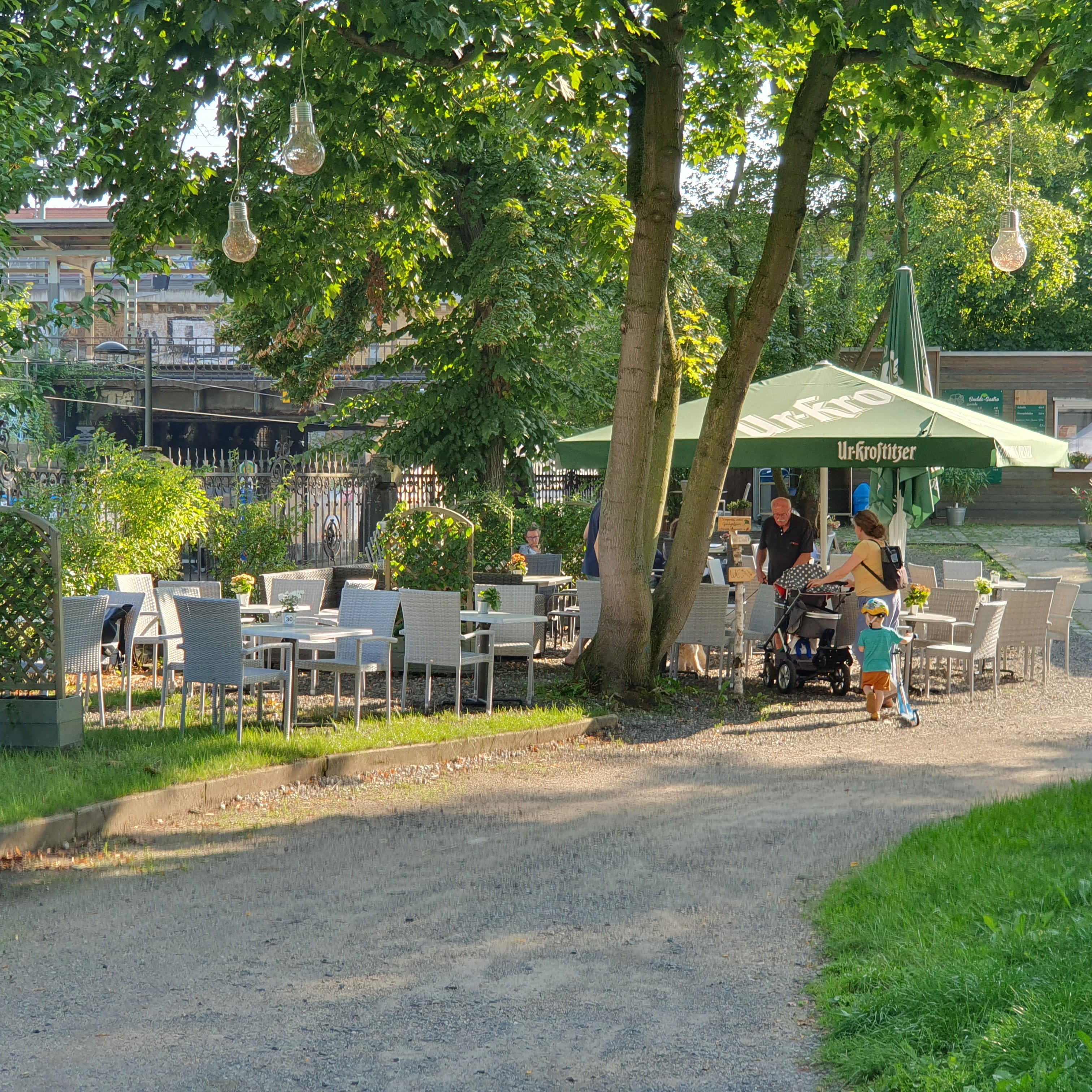 Biergarten Leipzig - Unterm Gingkobaum