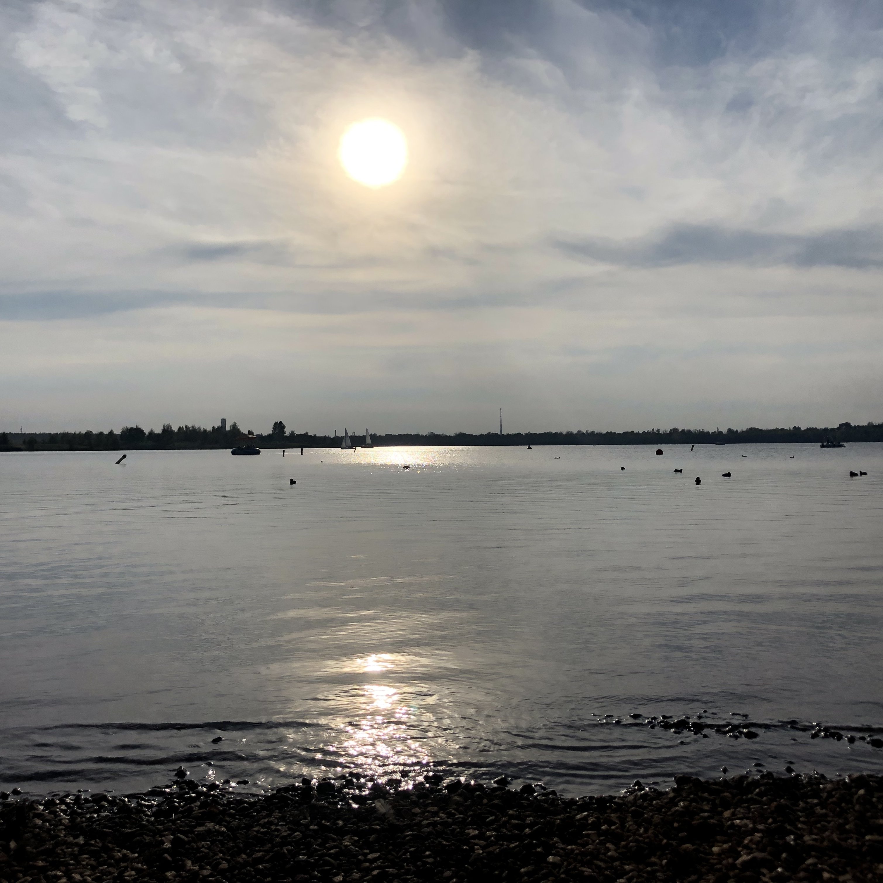 Foto Cospudener See zum Baden in Leipzig
