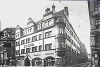Das Fürstenhaus in der Grimmaischen Straße um 1905