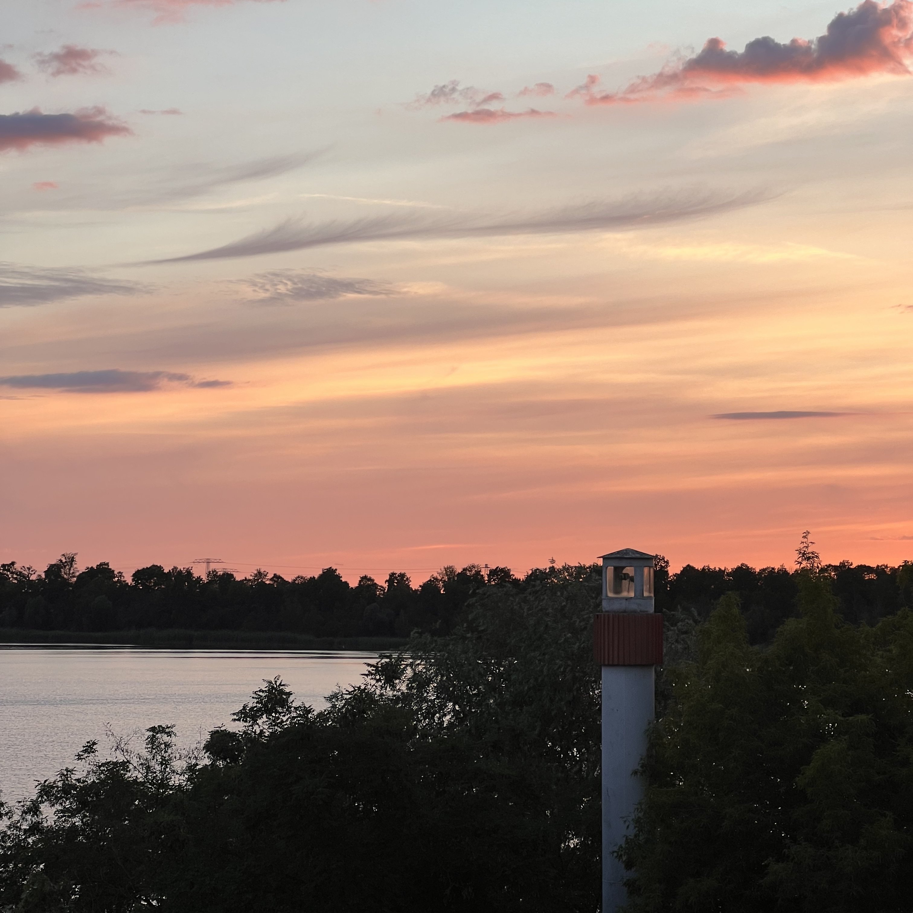 Foto Sonnenuntergang vom Kulkwitzer See 