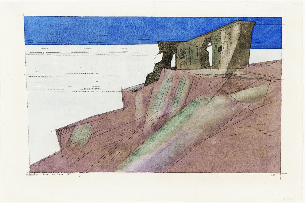 „Ruine am Meer V“ gehört zu Feiningers Schlüsselwerken
