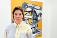 Die Malerin Jana Schröder setzt sich aktuell mit der Begegnung mit dem Fremden auseinander
