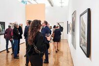 Das Publikumsinteresse bei der Wiedereröffnung der Kunsthalle ist groß