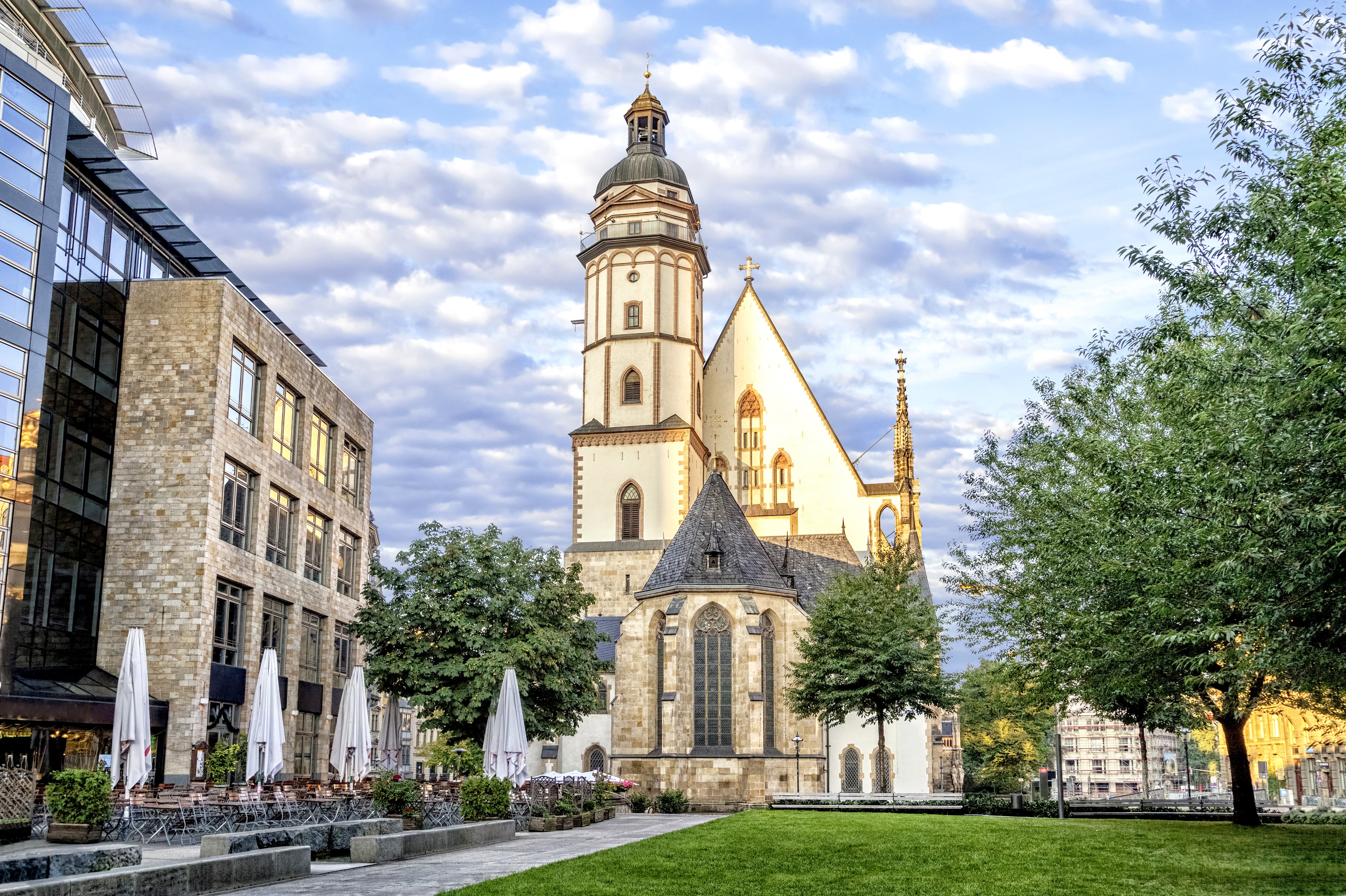 232 Stufen führen zur Turmspitze der Thomaskirche