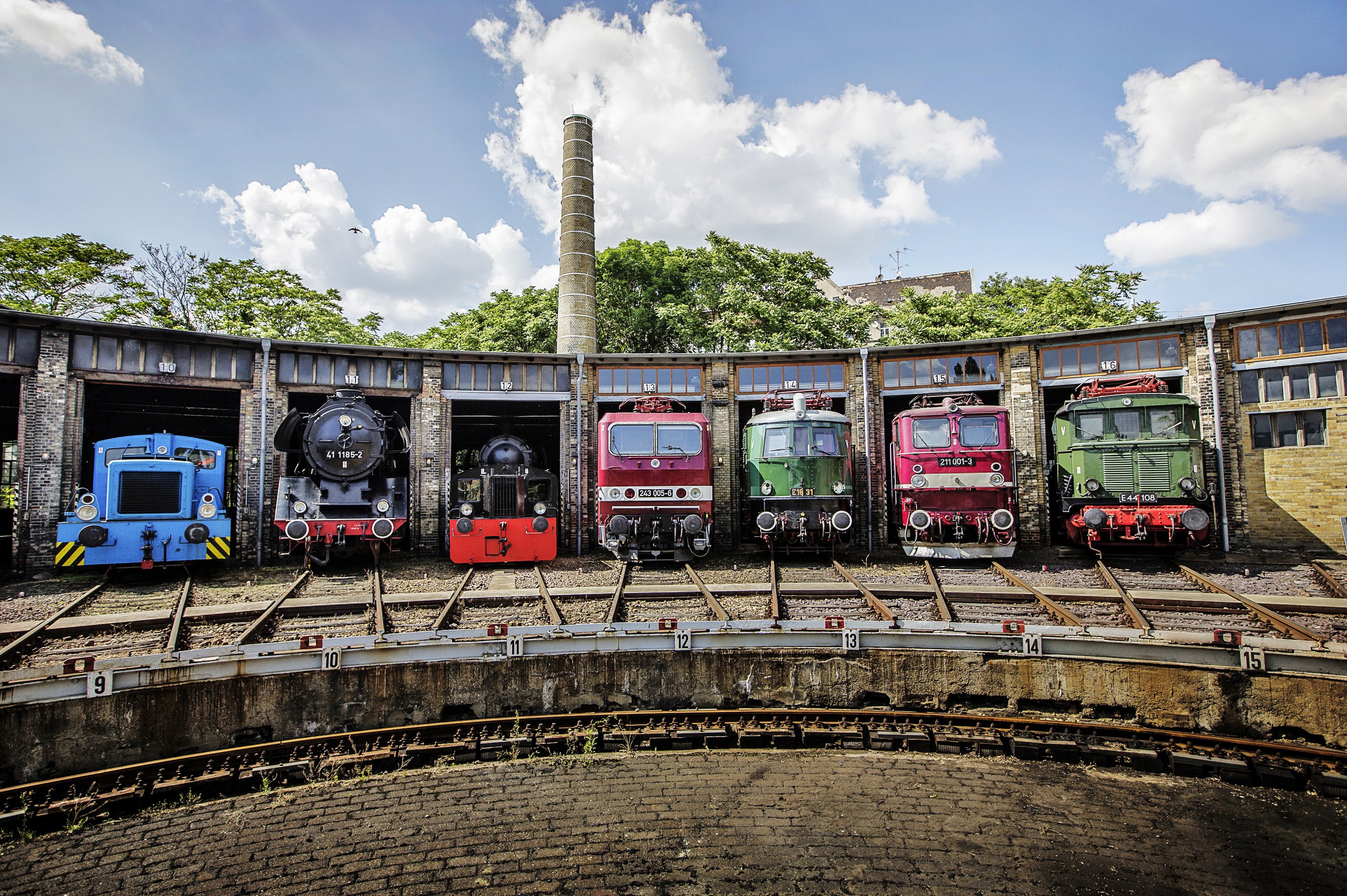 Eisenbahngeschichte wird im Lokschuppen Halle erlebbar