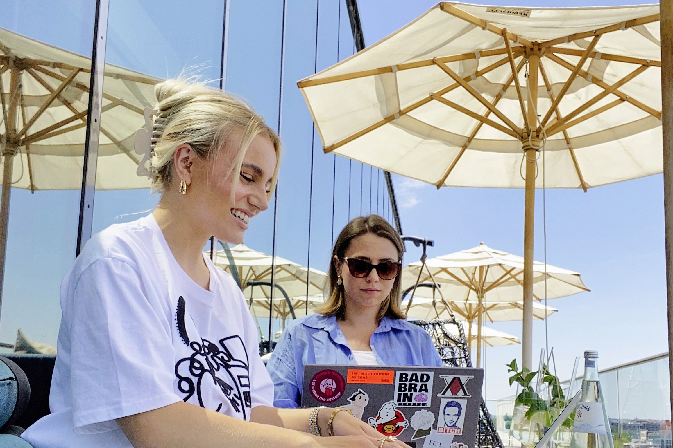 Laura Ritzmann und Tatjana Funke