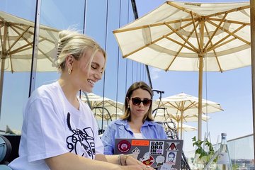 Laura Ritzmann und Tatjana Funke