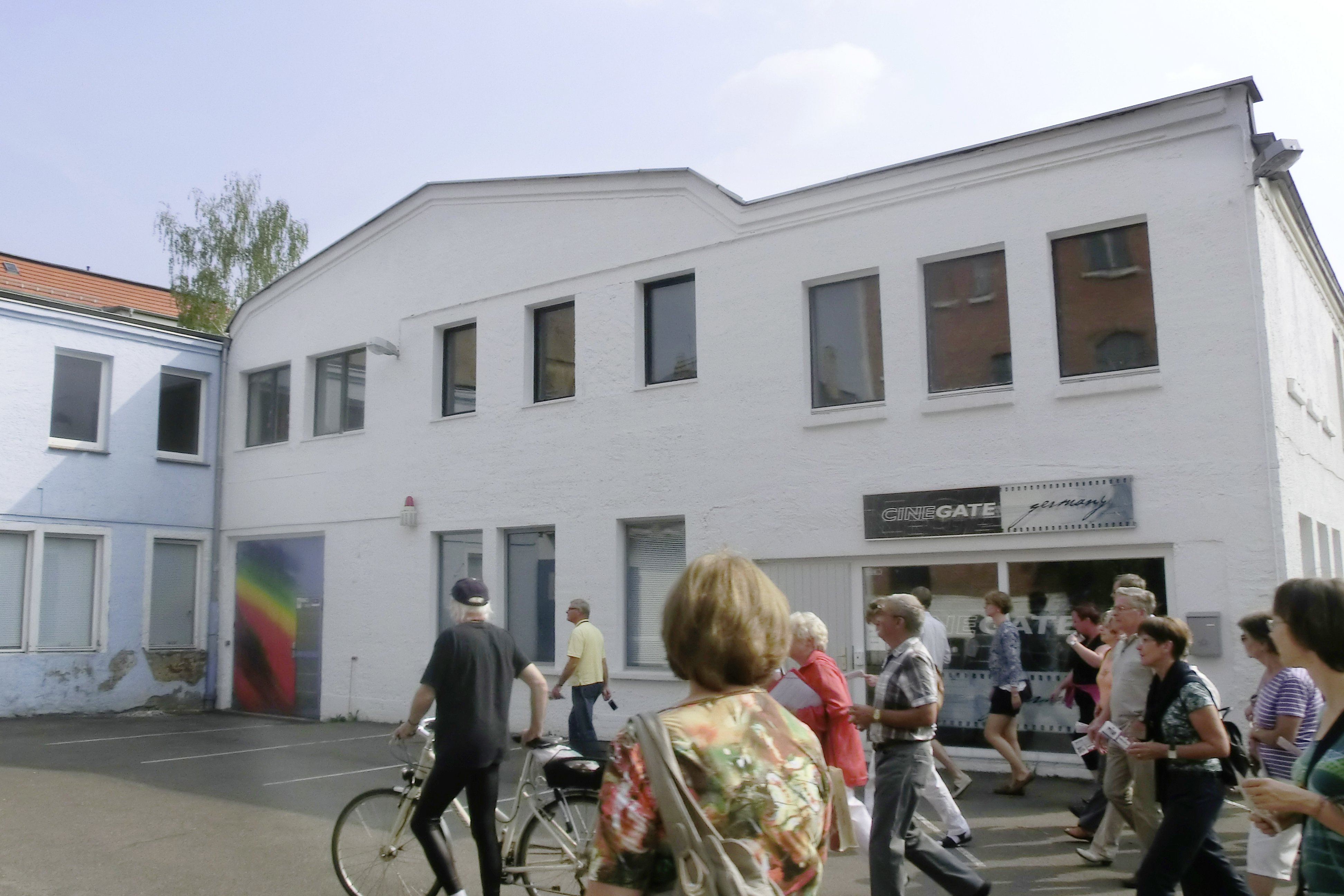 Fabrikgebäude in der Gegenwart