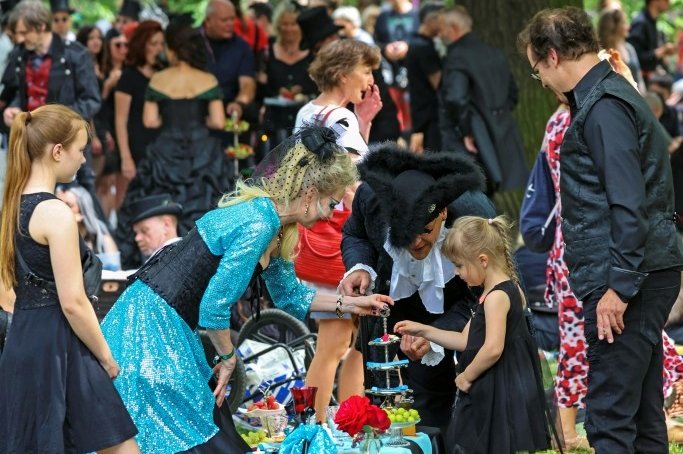 Das Picknick ist für alle zugänglich, auch für Familien