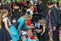 Das Picknick ist für alle zugänglich, auch für Familien