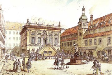 Naschmarkt um 1800