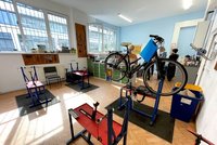In der Fahrradwerkstatt werden Räder repariert, gewartet und neu aufgebaut
