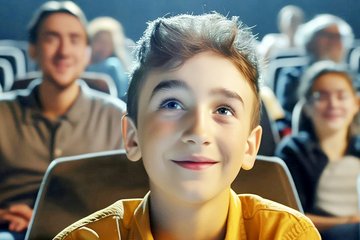 Kind im Kino