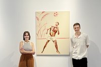SKM-Geschäftsführer Erich Reich und Anna Mischel
