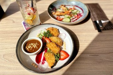 Frittierte Auberginen sind eine beliebte Vorspeise im Mai’s Kitchen