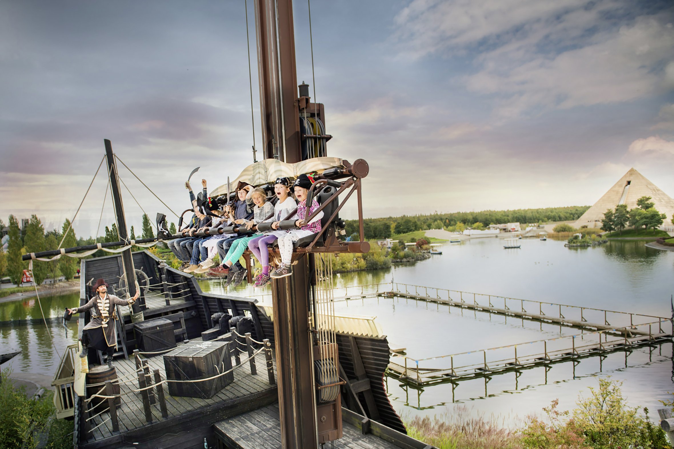 Belantis ist der größte Freizeitpark in Mitteldeutschland