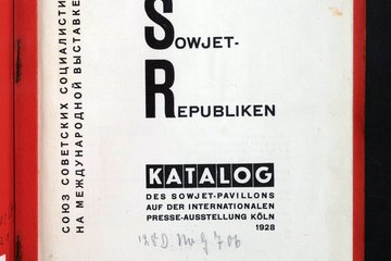 Werbung für die Sowjetunion von El Lissitzky.
