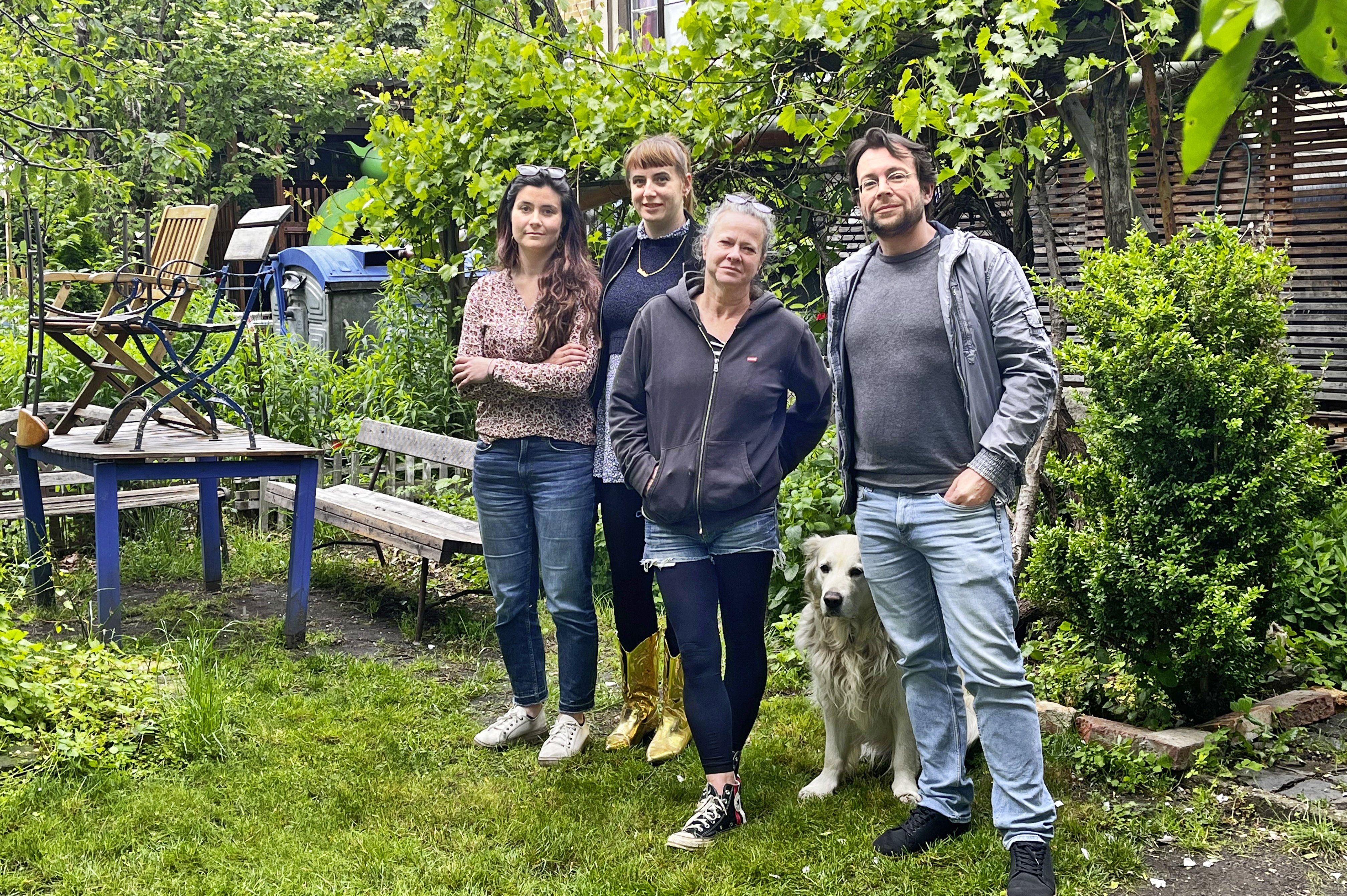 Letizia Rivera, Ines Kurt, Claudia Rath und Daniel Kellermann (v. l.) gehören zum Sommerbühnen-Ensemble