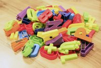 ausrangiertes Plaste-Spielzeug