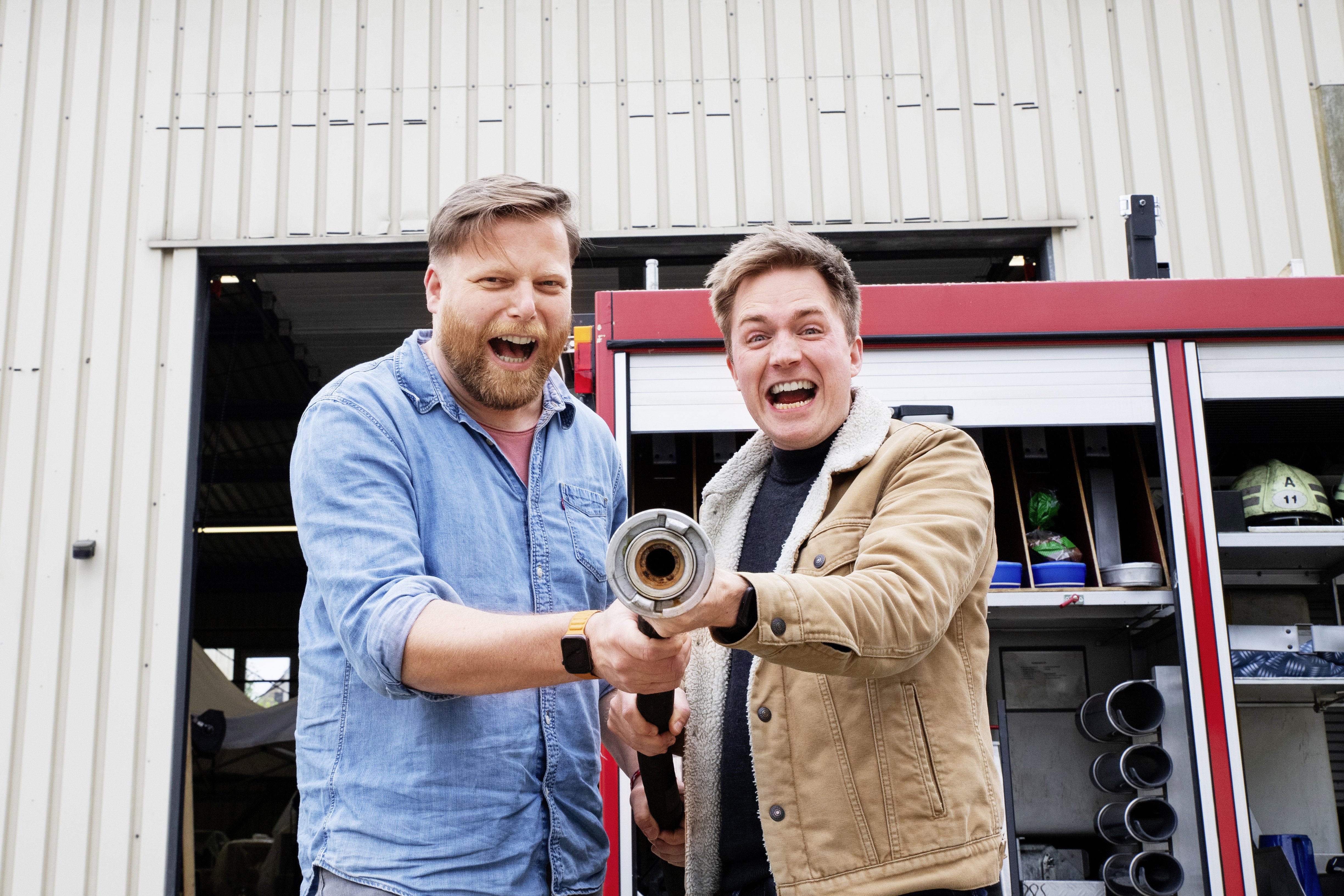 Carsten Schmidt (l.) und Benjamin Vinnen