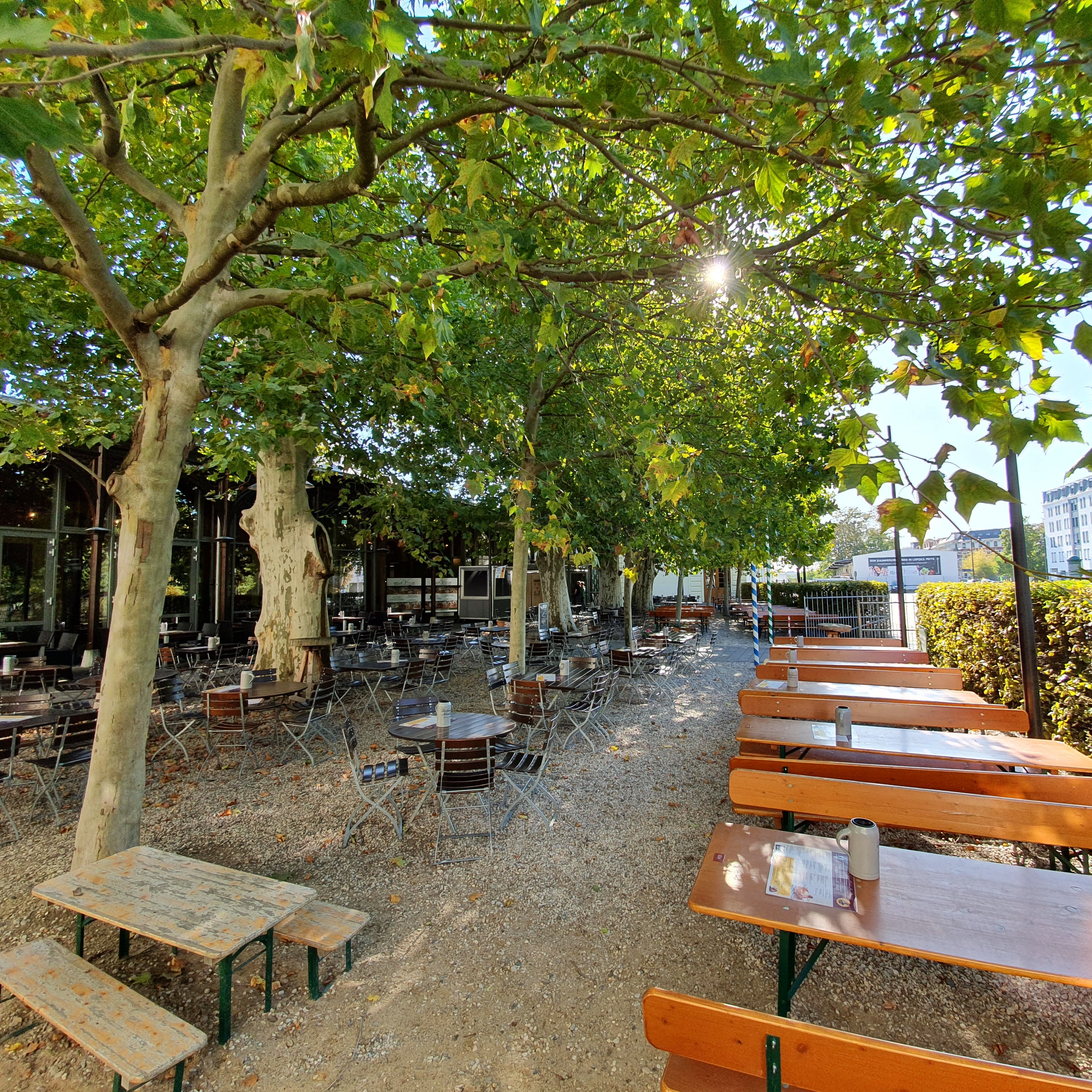 Biergarten Leipzig - Bayerischer Bahnhof