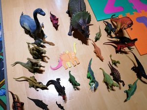Bastel-Dino Familie Zieger