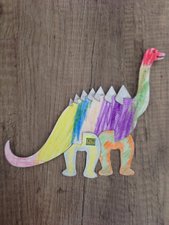 Bastel-Dino Familie Werner