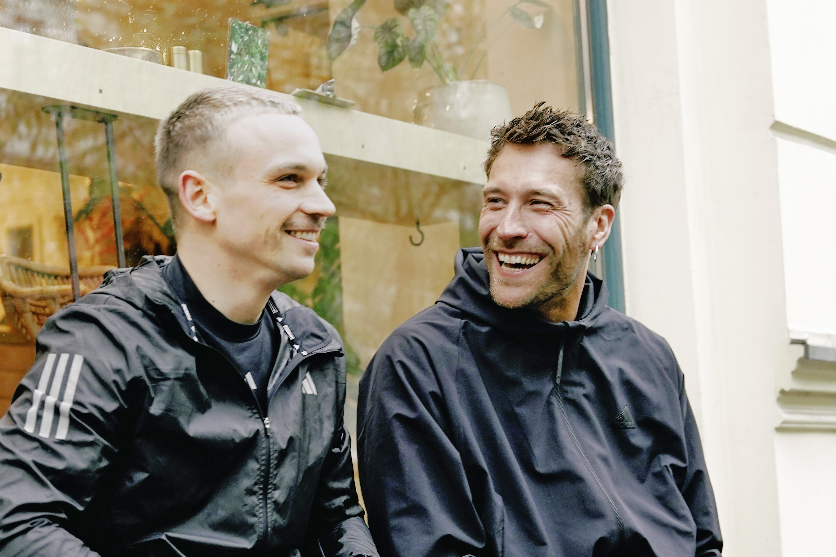Younis Adams und Benjamin Kühnemund