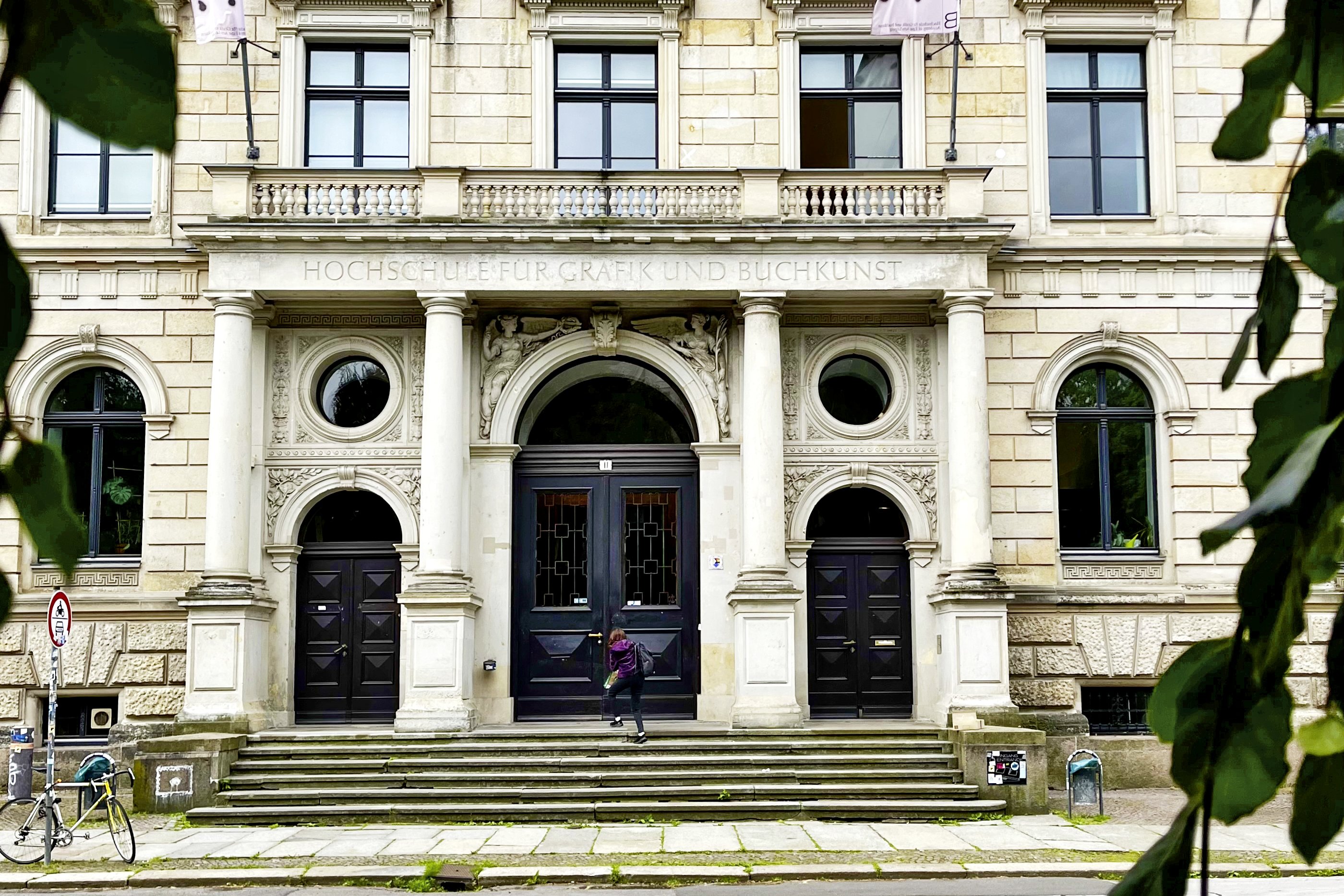 Die Leipziger Kunsthochschule HGB in der Wächterstraße