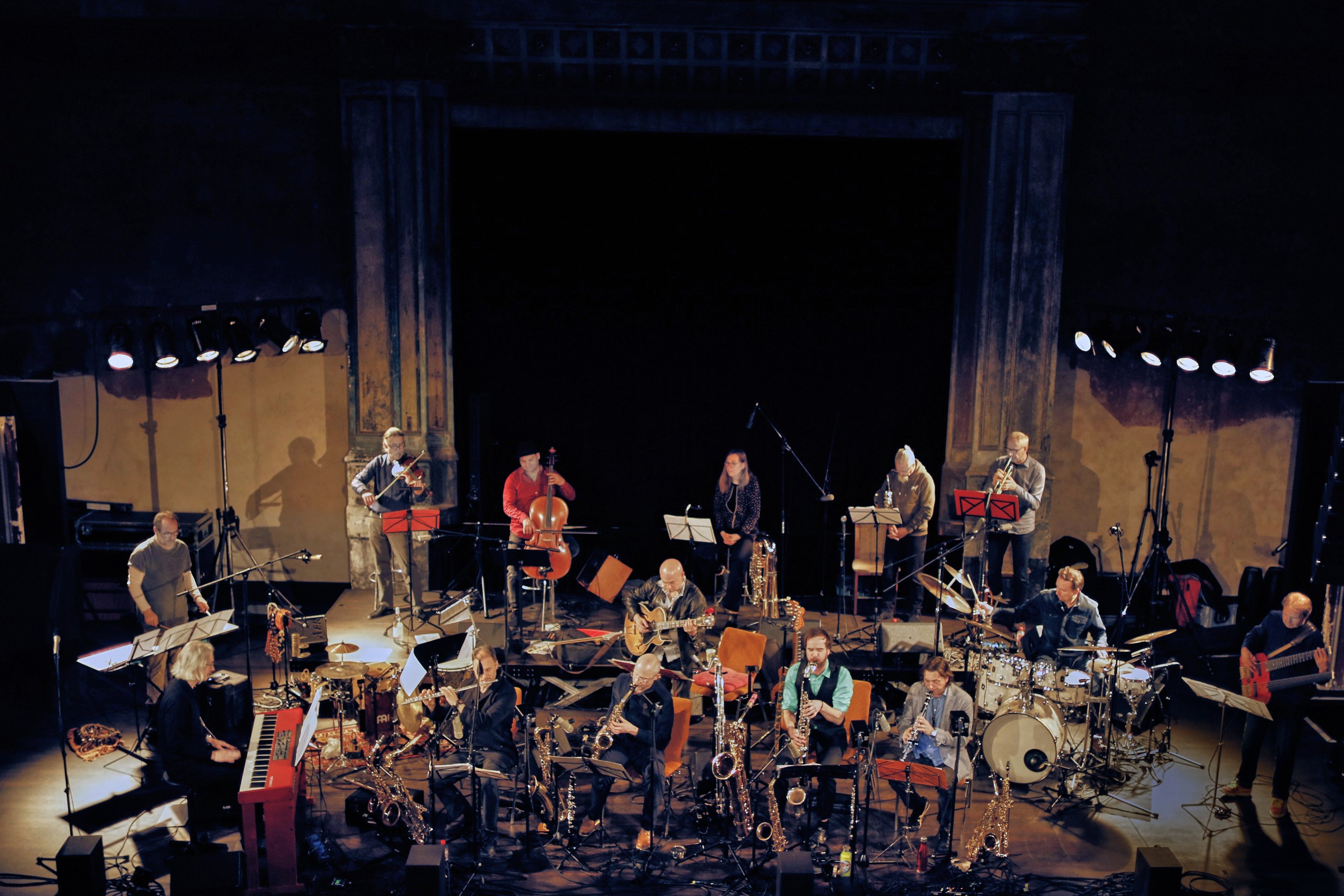 Das „Orkester“ beim Eröffnungskonzert