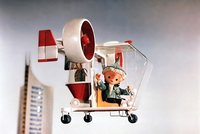 Das Sandmännchen kommt mit dem Senkrechtstarter nach Leipzig