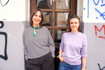 Alexa Brosius und Carolin Dahms gehören zum Gründungsteam der Koope