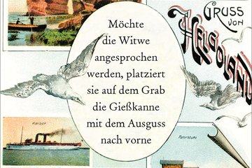 Cover: Möchte die Witwe angesprochen werden, platziert sie auf dem Grab die Gießkanne mit dem Ausguss nach vorne
