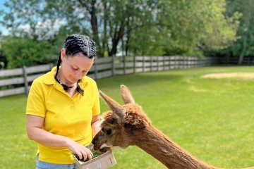 Alpakas, Bewegung und Kreativität: Kinderanimateurin Nicole Schneider gestaltet abwechslungsreiche Ferientage