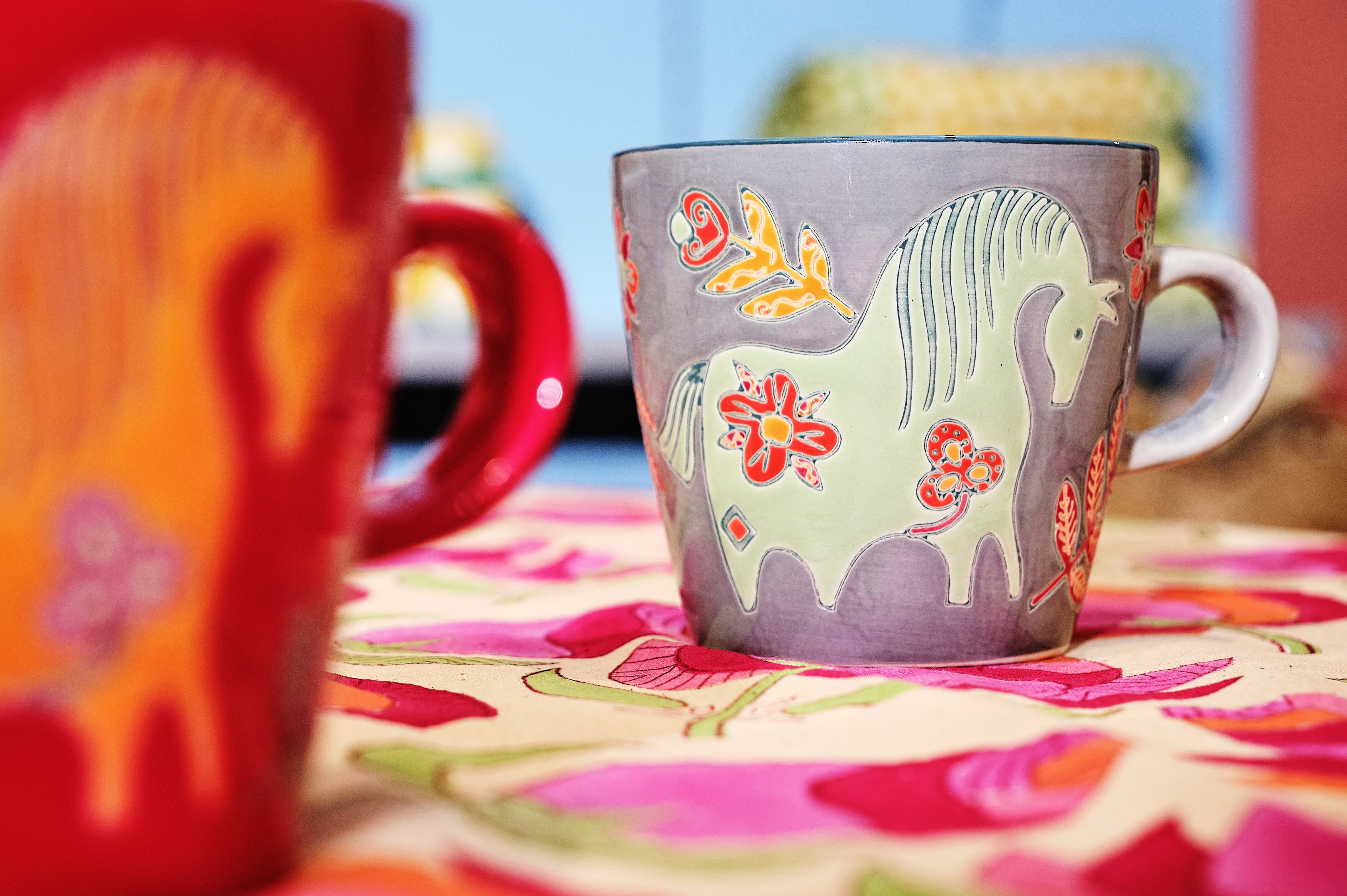 handbemalte Tasse