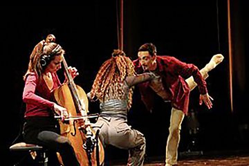 Movimento beim Festival Europäische Notenspuren – bewegt mit Cello und Hip-Hop