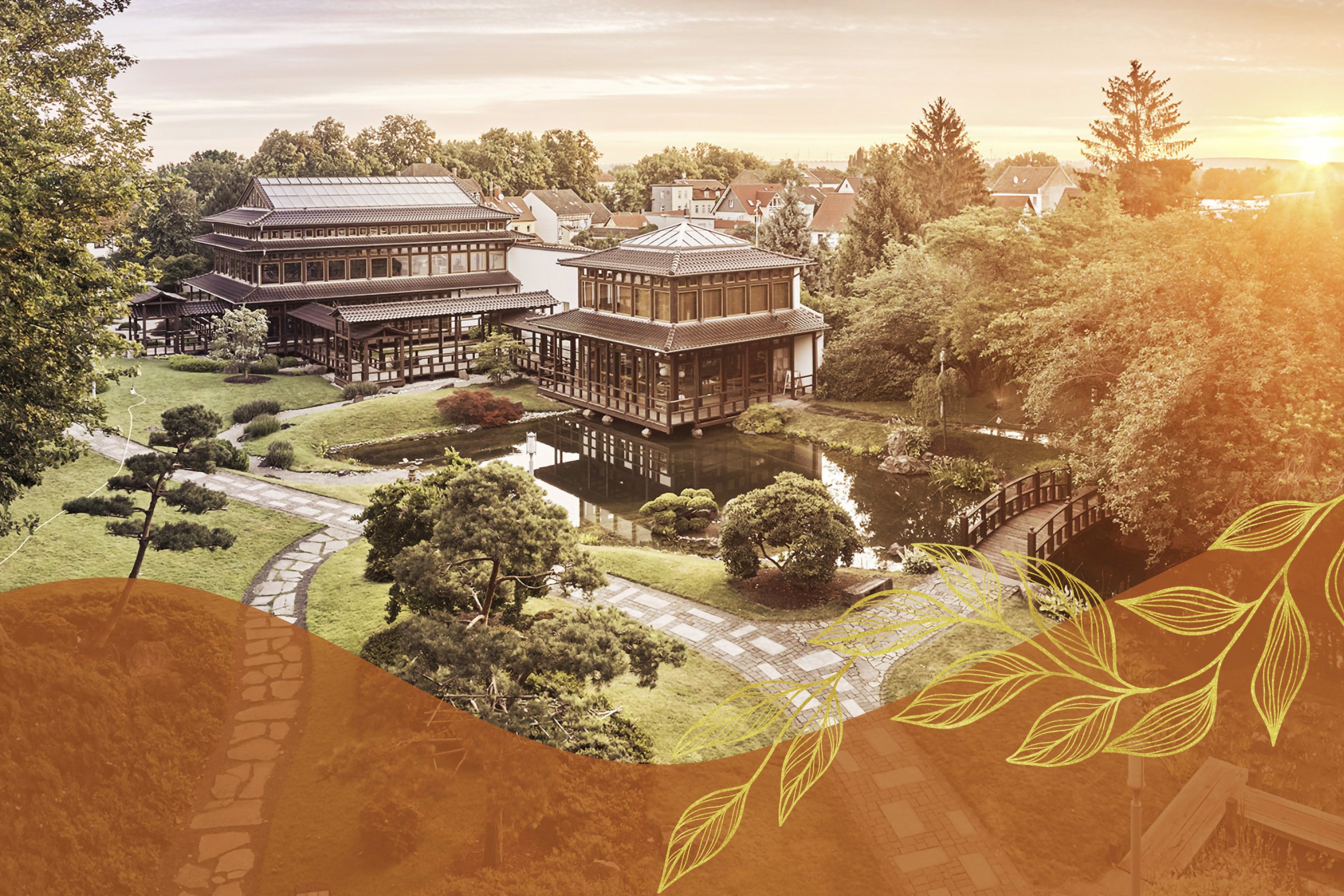 Goldene Herbstmomente im Japanischen Garten