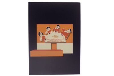 Leipzig-Postkarte „Löffelfamilie“ – A6 Hochformat