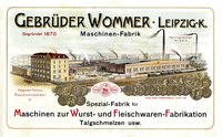 Fabrikgelände Gebrüder Wommer 1897
