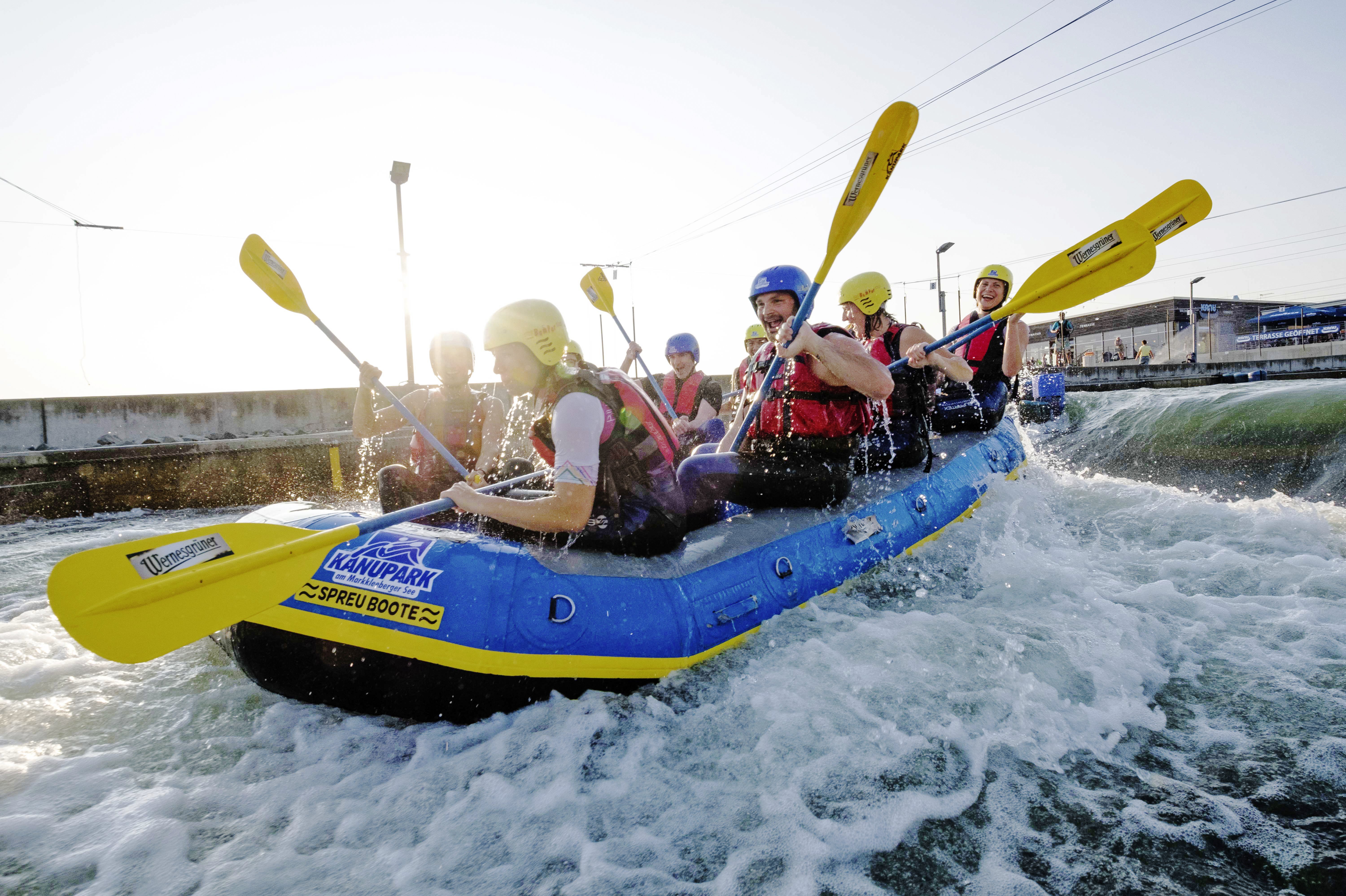 Wildwasser-Rafting