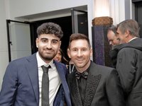 Umut Gültekin und Lionel Messie (r.)
