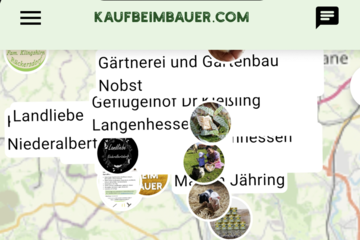 Die App verbindet Landwirte aus der Region mit ihren Kunden