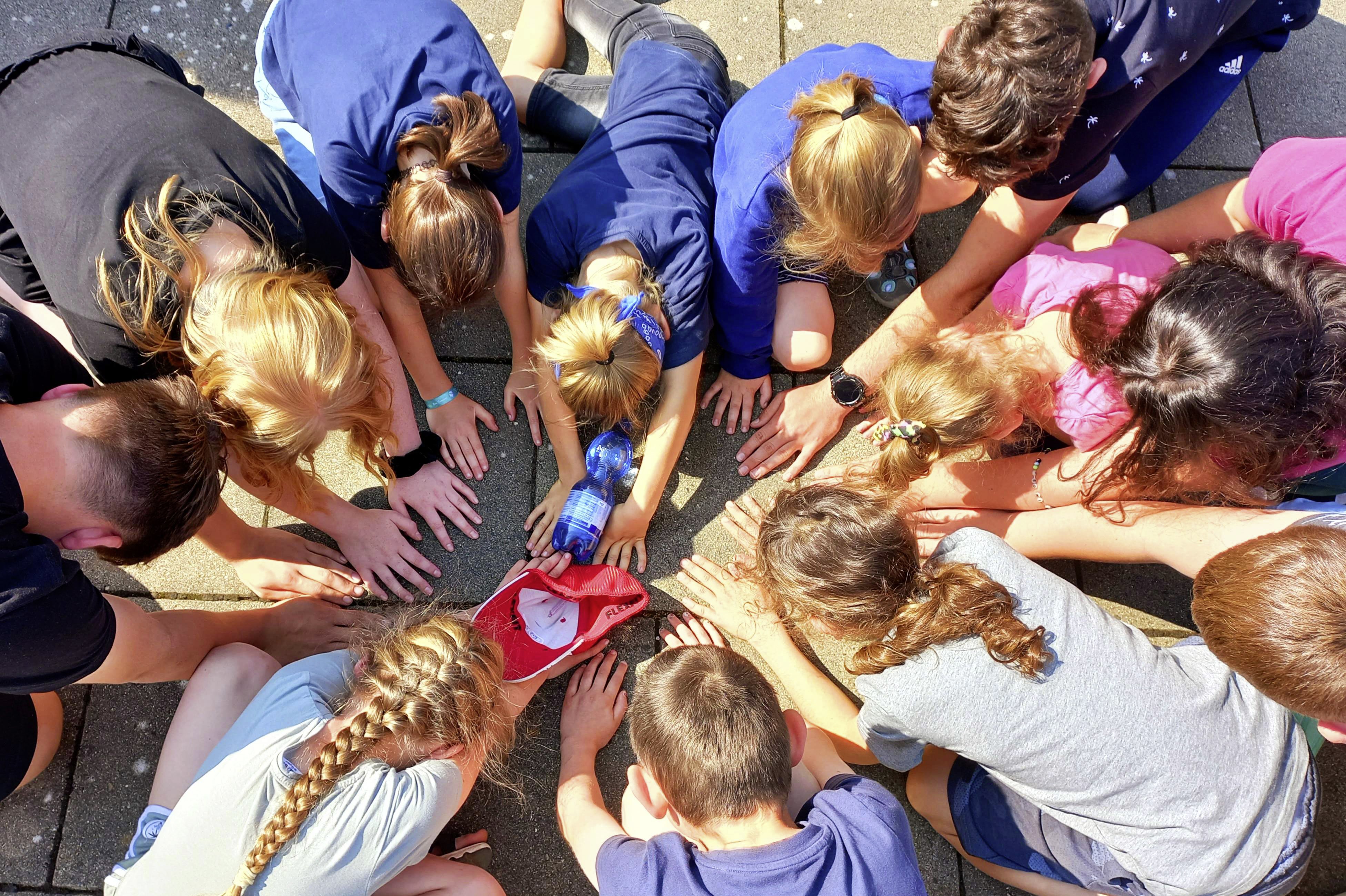 Gruppe von Kindern